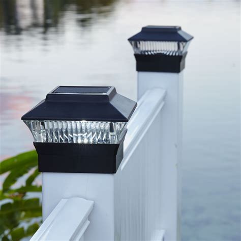 outdoor solar fence post lights|7 Best Solar Fence Lights .